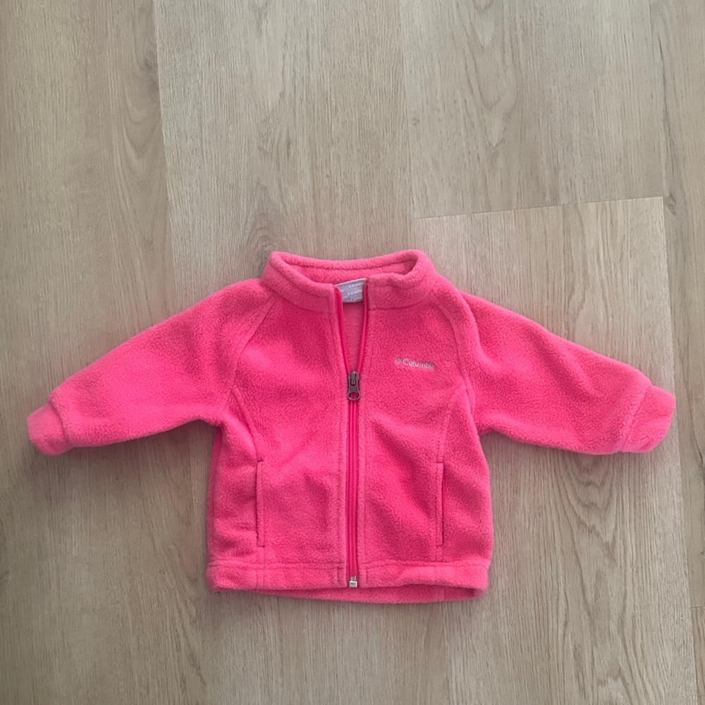 Columbia Vibrant Pink Fleece Jacket